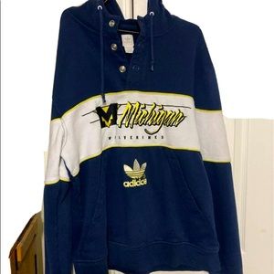 Adidas Michigan wolverines hoodie